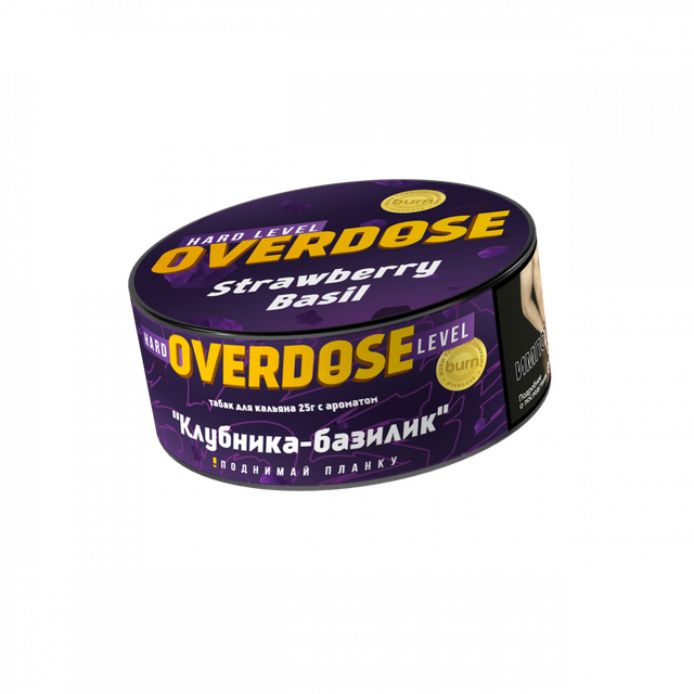 Табак Overdose - Strawberry Basil 25 г
