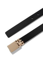 Кожаный ремень Tommy Hilfiger - черный(AW0AW16609)