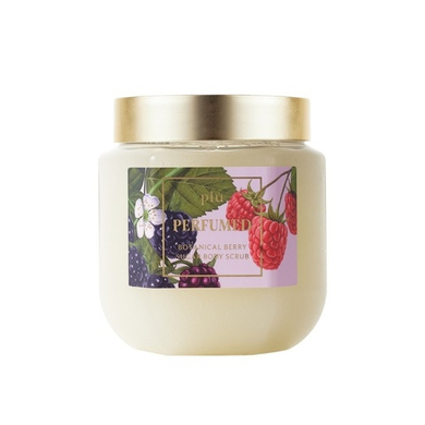 PLU Парфюмированный скраб для тела с морской солью с ароматом ягод  -  Perfumed Sugar Body Scrub Botanical Berry ,500г