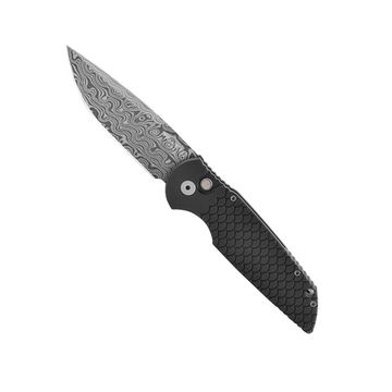 Складной нож Pro-Tech Tactical Response 3 TR-3X1 Blade 2021 c клинком из стали Damascus, рукоять алюминий