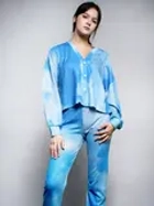 Пижама тай дай со штанами молодежная