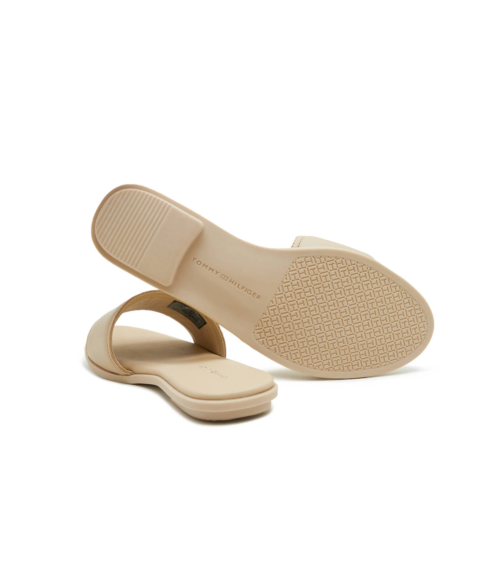 Кожаные шлепанцы pop Tommy Hilfiger - бежевый(FW0FW07936)