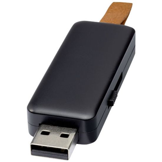 USB-флеш-накопитель Gleam объемом 8 ГБ с подсветкой