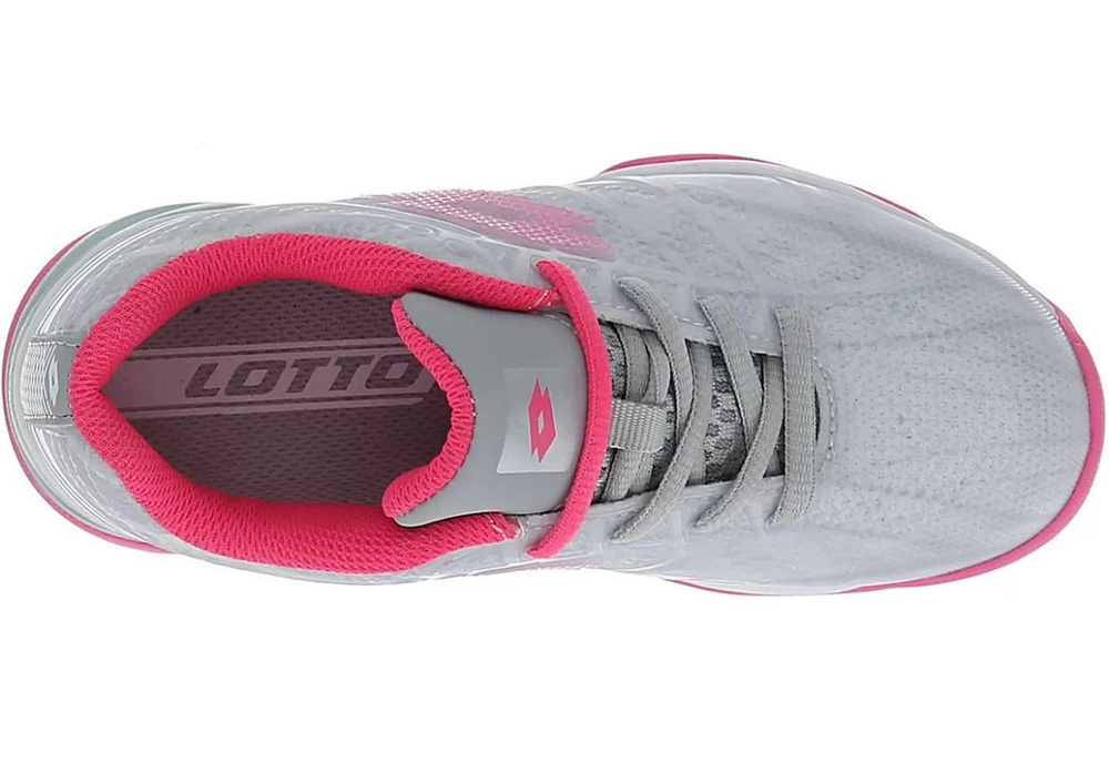 детские Кроссовки теннисные Lotto Mirage 300 III ALR - vapor gray/glamour pink
