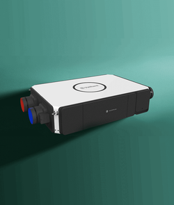 Приточно-вытяжная вентиляционная установка Vaillant с функцией рекуперации тепла и влаги recoVAIR 250 plus