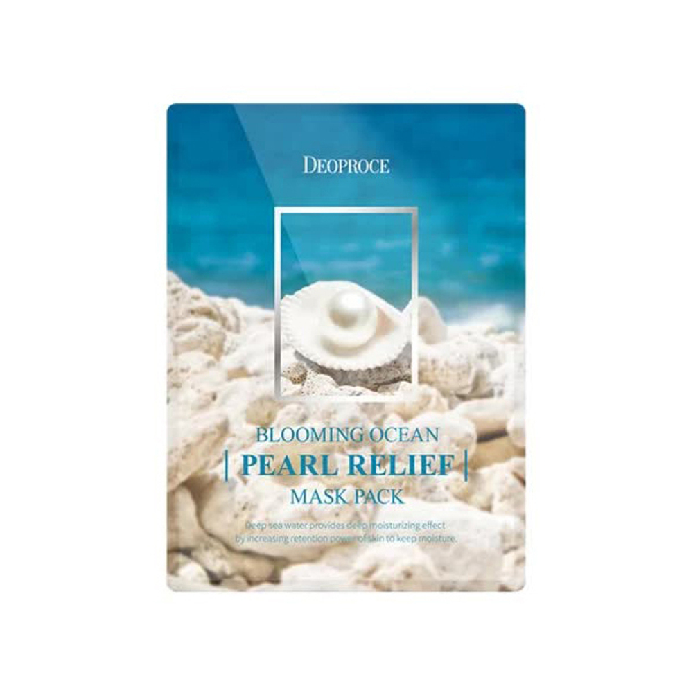 Deoproce Blooming Mask Pack маска для лица на тканевой основе