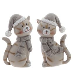 GAEM Фигурка декоративная "Кошка", L5 W4 H9 см, 2в.