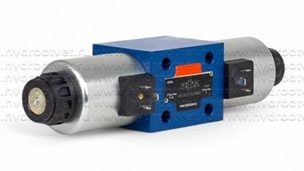 4WE10H31/CG24N9K4 - Гидрораспределитель золотниковый Ду 10 с электроуправлением G24, схема H (14), возврат - пружинный