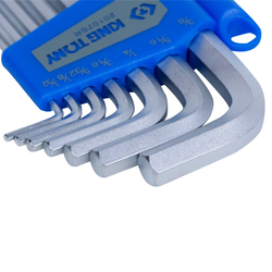 Набор дюймовых шестигранников 3/32&quot;-3/8&quot;, с шаровым окончанием, 7 предметов KING TONY 20107SR