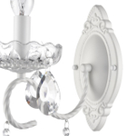 8189/1W CLASSI LN26 091 белый металл/хрусталь Бра E14 1*40W 220V SNOW