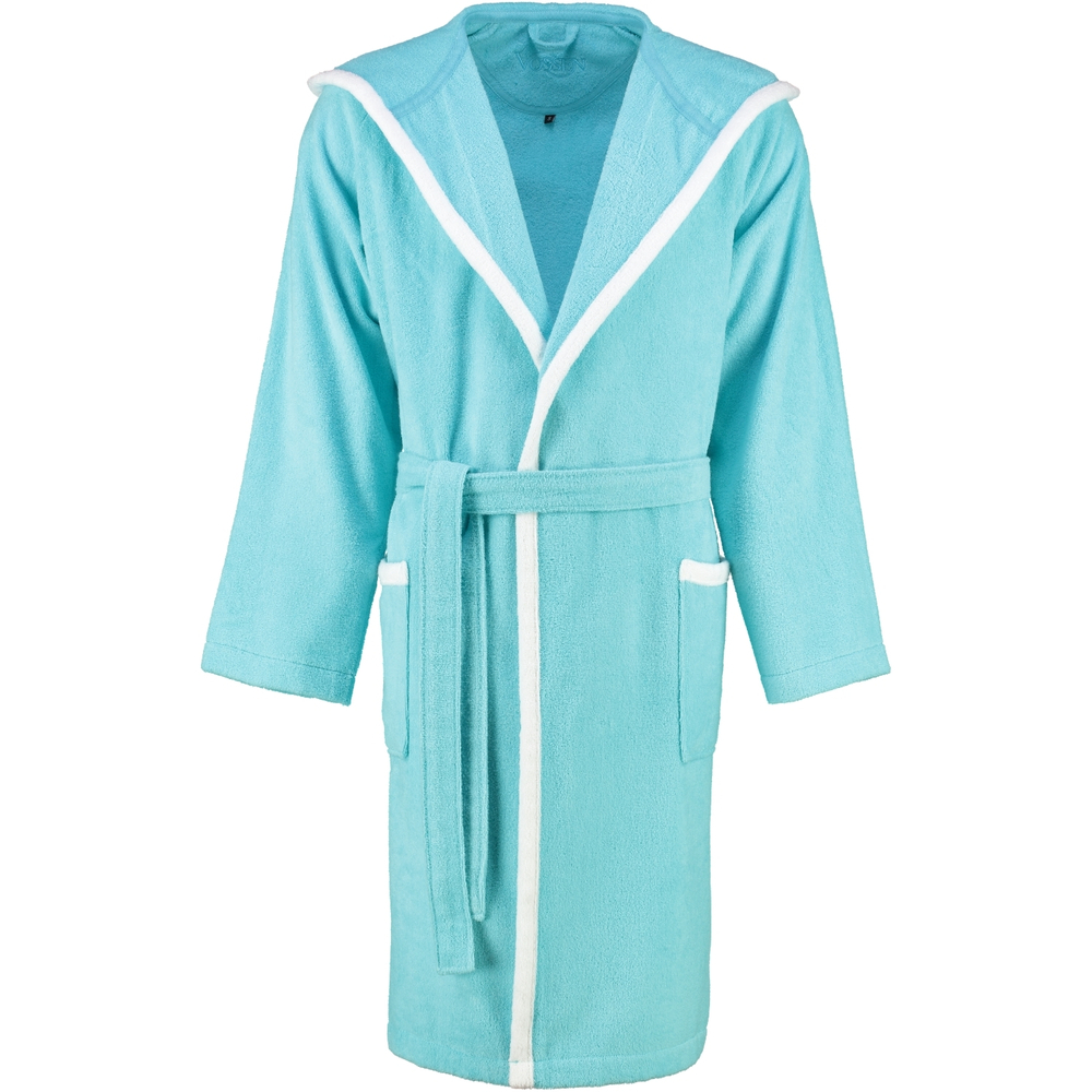 Элитный халат велюровый LC-Wing лазурь от Vossen Австрия