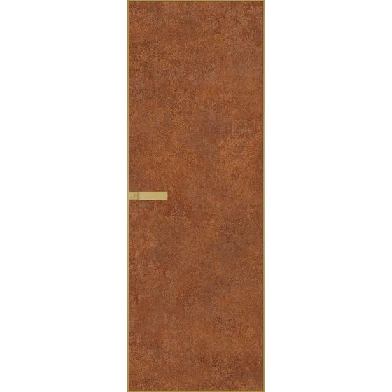 Скрытая алюминиевая дверь Invisible 1AGN ржавчина