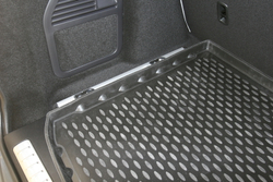 Коврик в багажник для LAND ROVER Range Rover Evoque, 2011- внедорожник с адаптивной системой крепления (полиур арт.NLC.28.14.B13