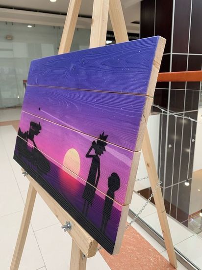 Картина на досках (40x58 см)