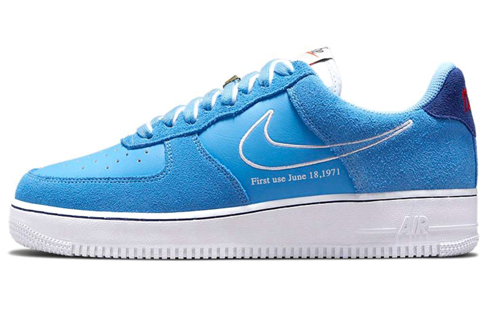 Nike Air Force 1 Low 07 lv8 "first use" low-top sneakers men's sky blue