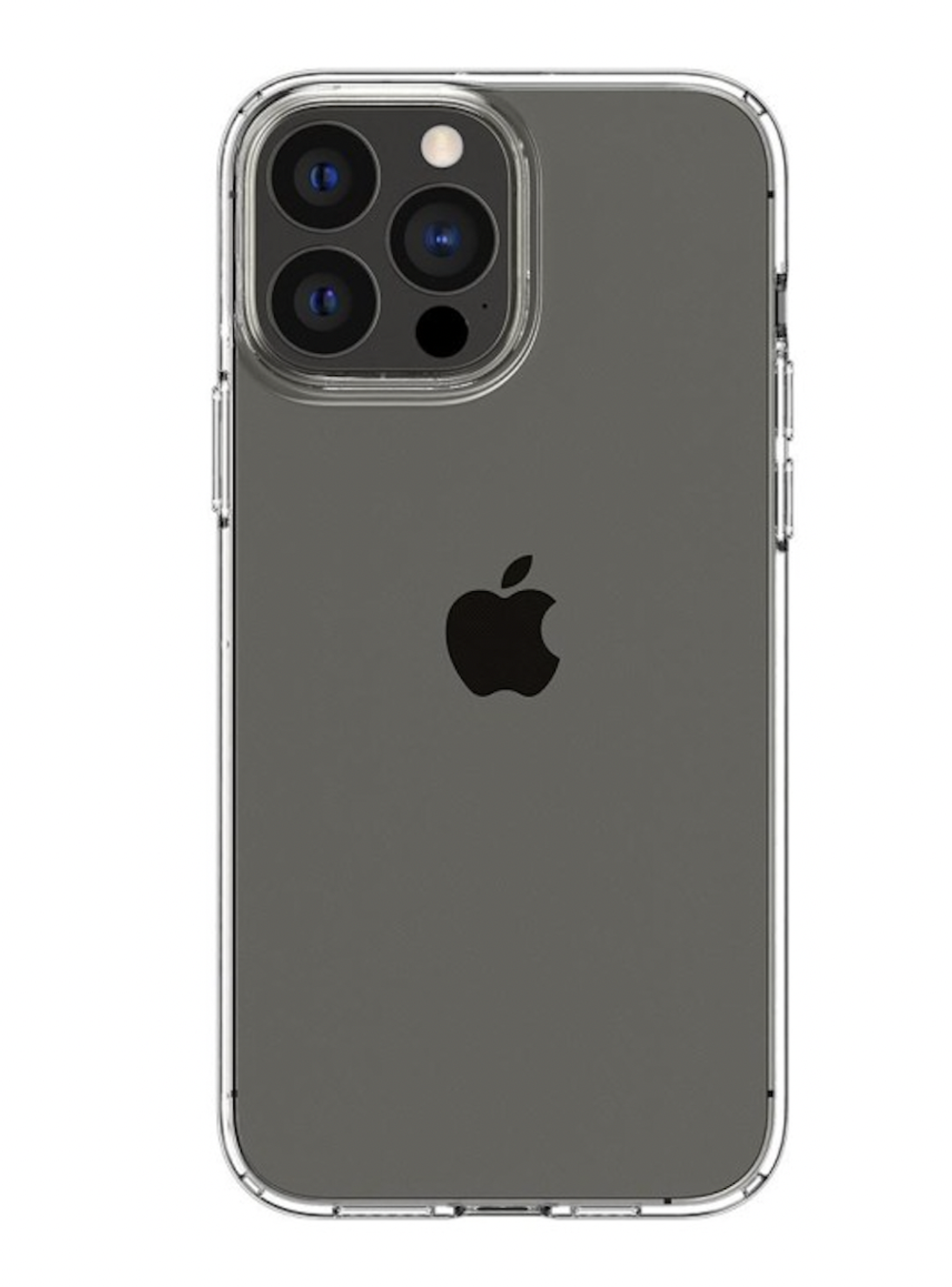 Чехол на iPhone 13 Pro / айфон, противоударный, с кольцом, подставкой, прозрачный