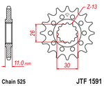 Звезда JTF1591.15