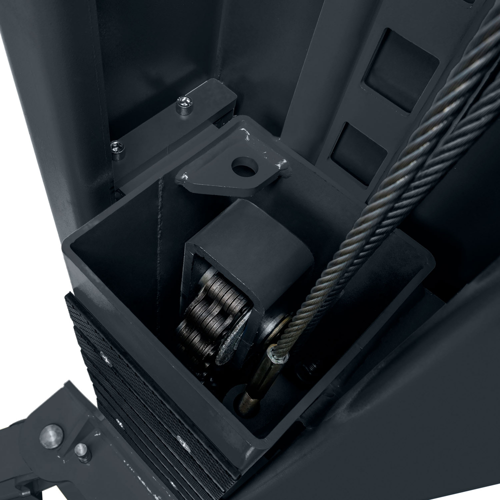 Автоподъемник двухстоечный ROSSVIK V2-5.5 г/п5,5т,380В, с нижней синхронизацией. Серый R