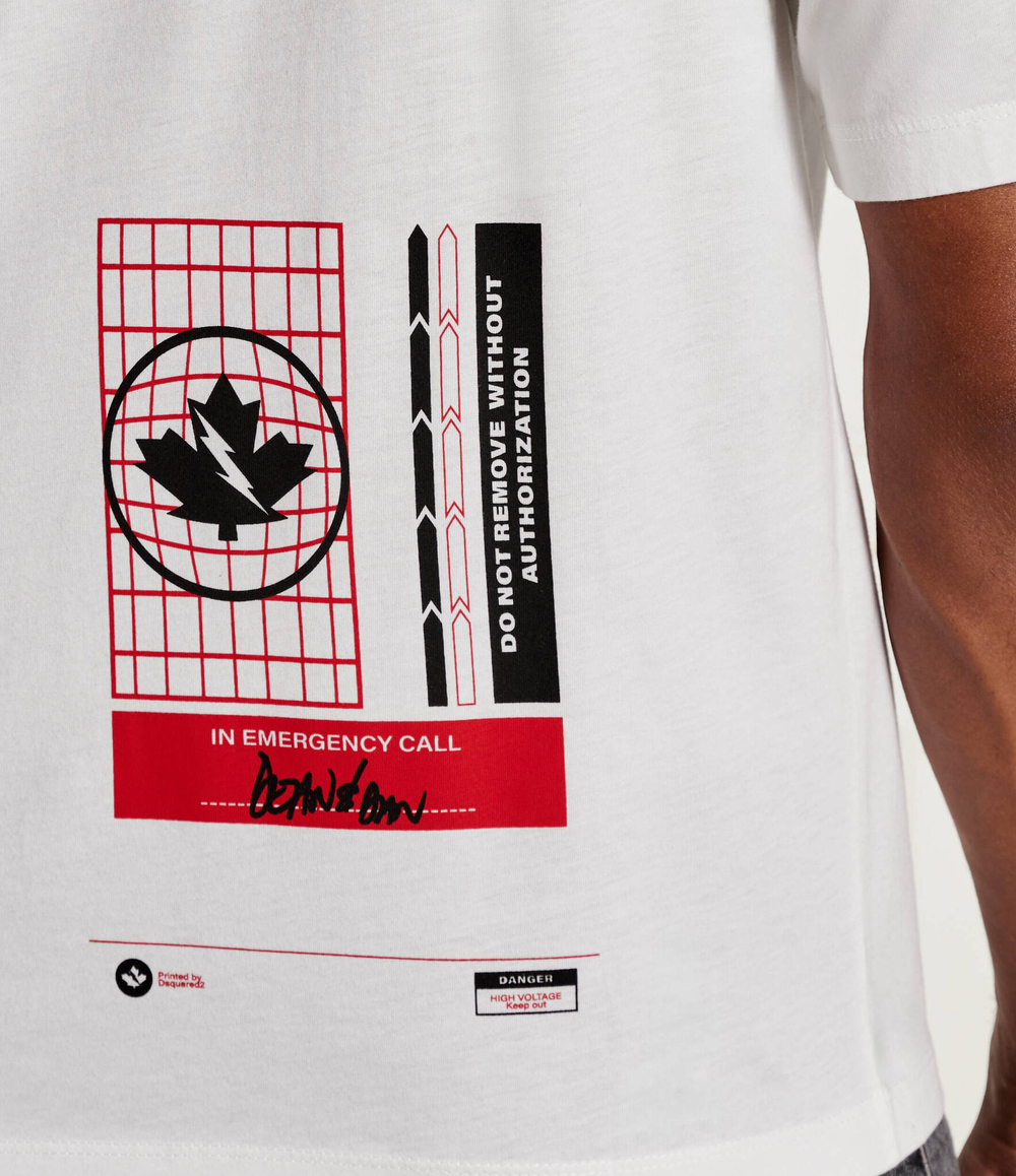 Футболка Dsquared2 - белый(S71GD1494 S23009)