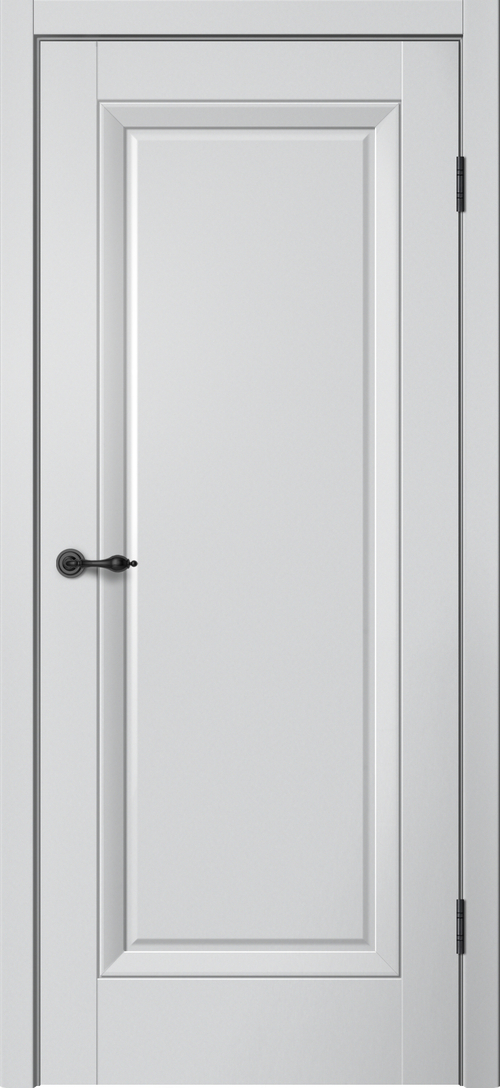 Межкомнатная дверь Mone М81 ПГ Серебристый эмалит