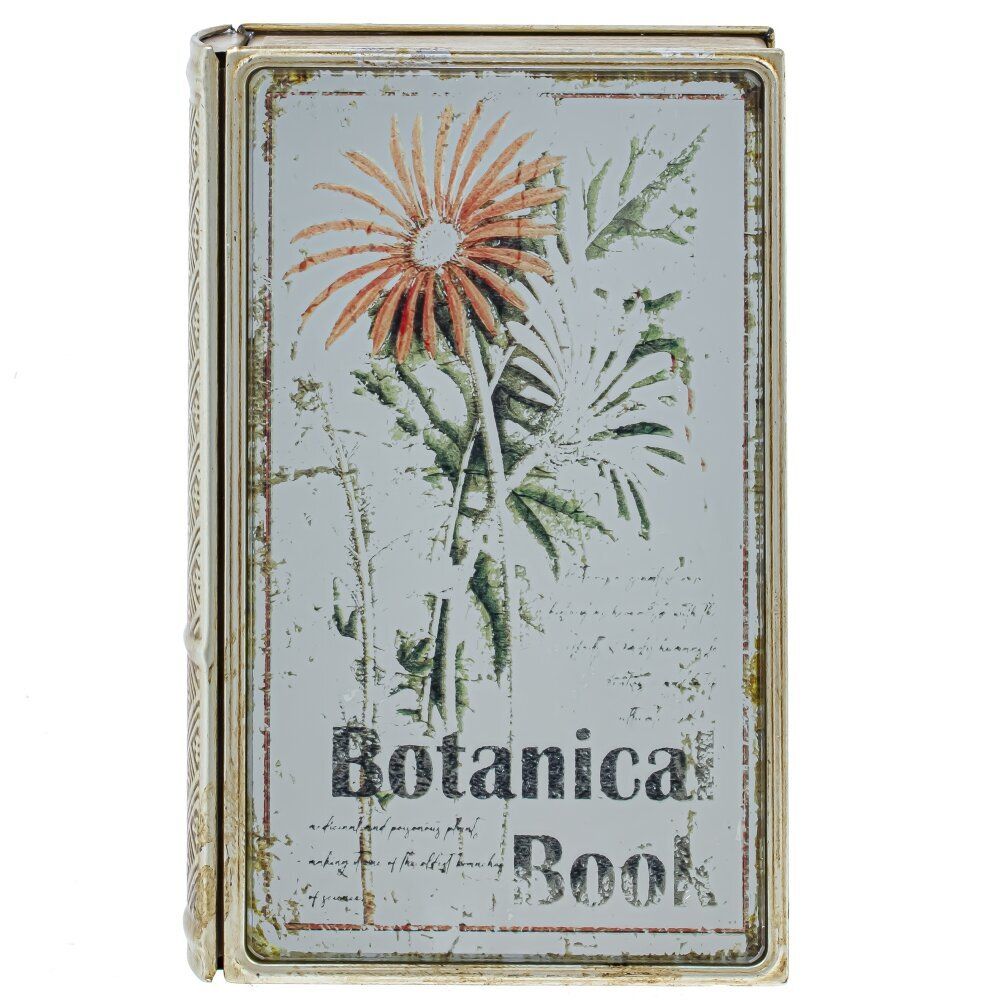 GAEM Шкатулка-книга с зеркальным элементом, L16 W5 H26 см