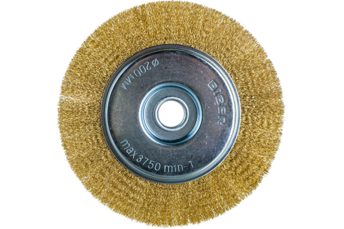 БИБЕР 70999 Щетка-крацовка дисковая пос.отв. 22.2/13/16 мм, 200 мм---