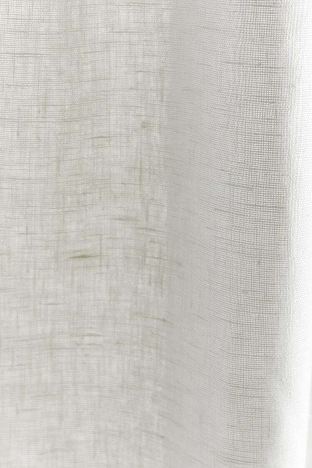 ZARA HOME ШТОРА ИЗ ПОСТИРАННОГО ЛЬНА, БЕЛЫЙ