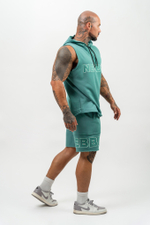 Шорты GYM SWEATSHORTS STAGE-READY 713 Зеленые