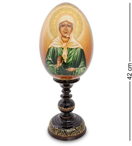 ИКО-37 Яйцо-икона «Святая Матрона Московская» Рябова Г