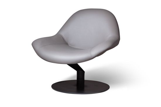 Лаунж кресло Zero Gravity с механизмом вращения цвет серый