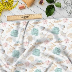 Ткань интерлок детские игрушки