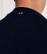 Шерстяной свитер D-Silvretta Napapijri - темно-синий(NP0A4IK4)