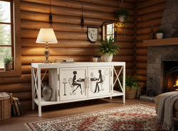 Комод "Индустриальный Винтаж" 