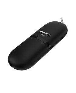 Карта памяти Maxvi USB SF 8GB black (FD8GBUSB20C10SF)