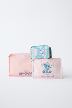 ZARA НЕСЕССЕР «ЛИЛО И СТИЧ» ©DISNEY, РАЗНОЦВЕТНЫЙ