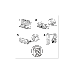 Держатель контейнер корзина APPLE для пакетов, мешков, бахил, 37,5х16х13 см, белый, LAIMA, 608368