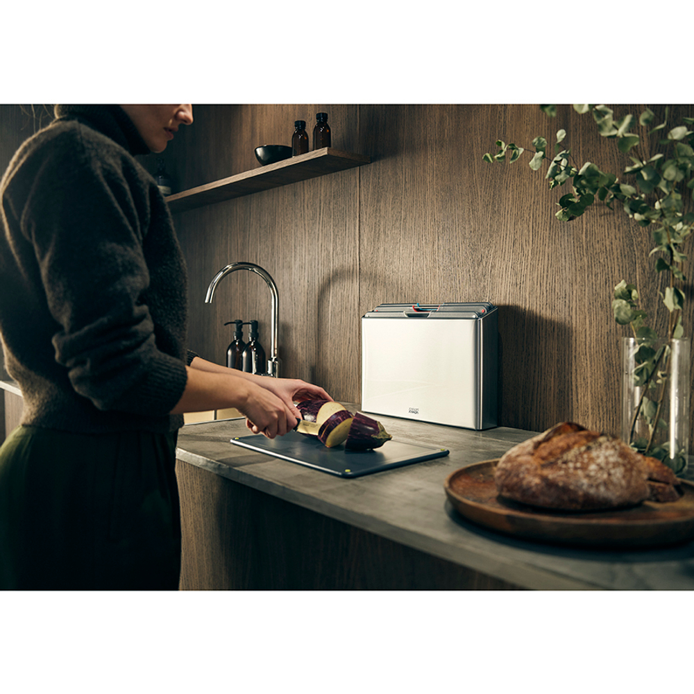 Набор разделочных досок в подставке folio steel, нержавеющая сталь, 4 шт.