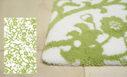 Коврик для ванной 70х120 Abyss & Habidecor Jardin 165 зеленый Португалия