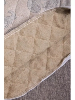 Наволочка (чехол на подушку) лен 50х70 стеганная