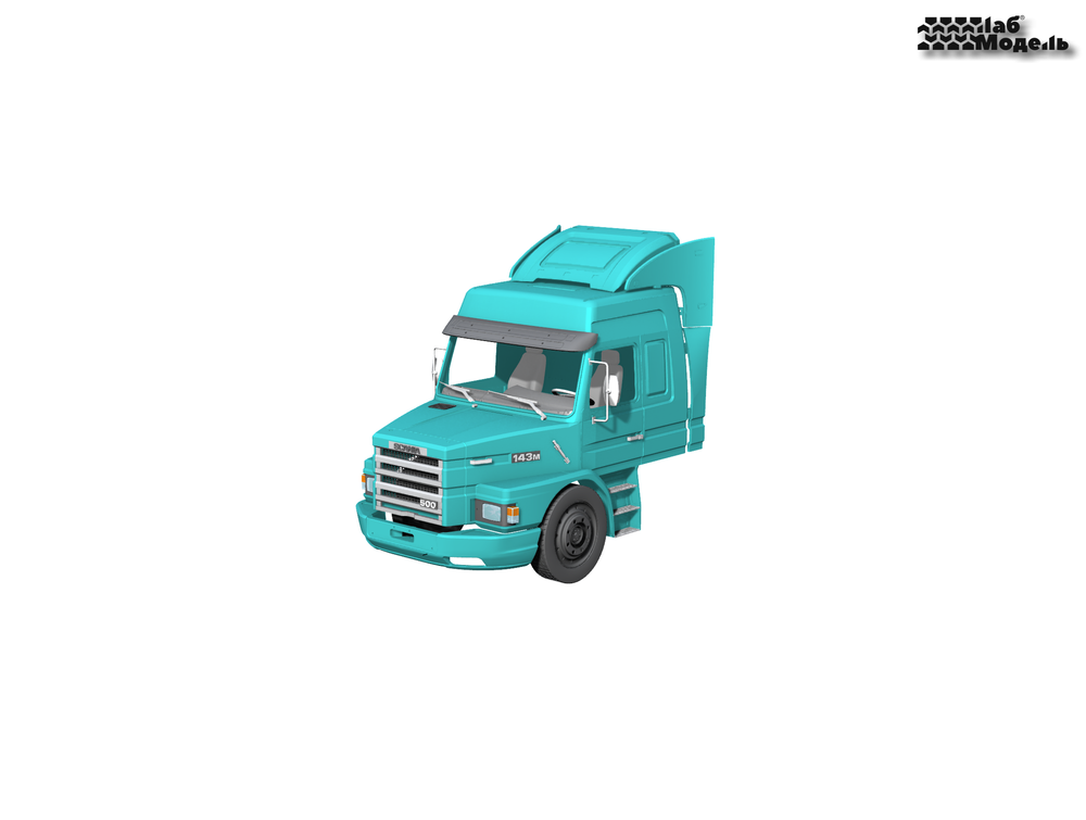 SCANIA T143 cab. Scale 1/14