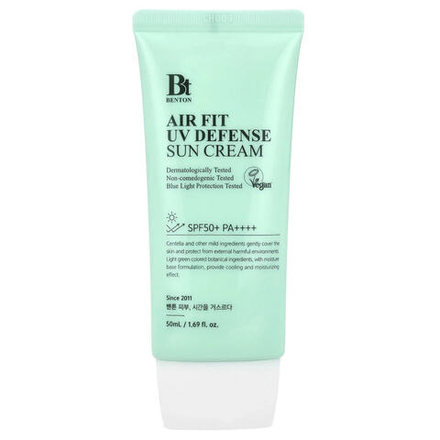 Benton, Air Fit UV Defense, солнцезащитный крем, SPF 50 / PA ++++, 50 мл (1,69 жидк. унц.)