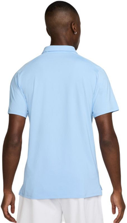 Мужское теннисное поло Nike Court Advantage Dri-Fit Tennis - небесный