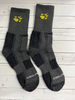 ТРЕККИНГОВЫЕ НОСКИ «JACK WOLFSKIN» ТЕМНО СЕРЫЙ