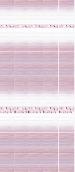 Панель ПВХ 3D Мелиса фон  2700х250 мм