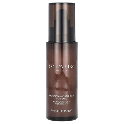 Nature Republic, Snail Solution, эмульсия, 120 мл (4,05 жидк. унции)