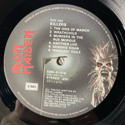 Винтажная виниловая пластинка LP Iron Maiden Killers (Japan 1981) (No Obi) Prodigal Son