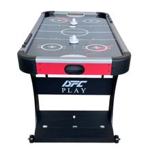 Игровой стол - аэрохоккей DFC IRIS 153 х 76 см, с подсветкой, складной