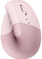 Мышь Logitech Lift Vertical Ergonomic розовый