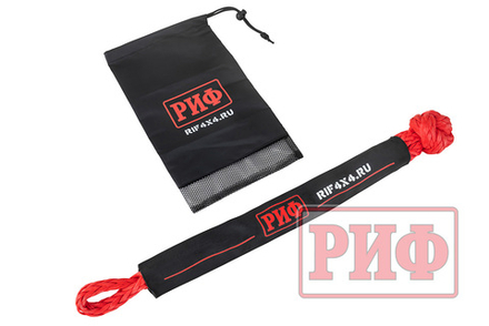 Софт-шакл 7 мм, красный, в чехле РИФ