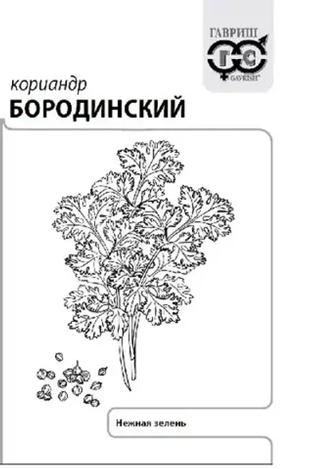 Кориандр Бородинский 2г Б Гавриш